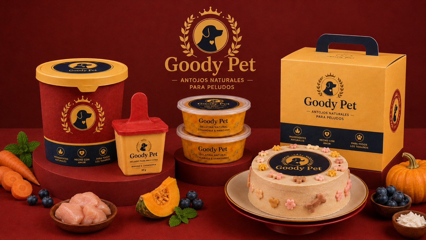 Productos Goody Pet elaborados con ingredientes naturales