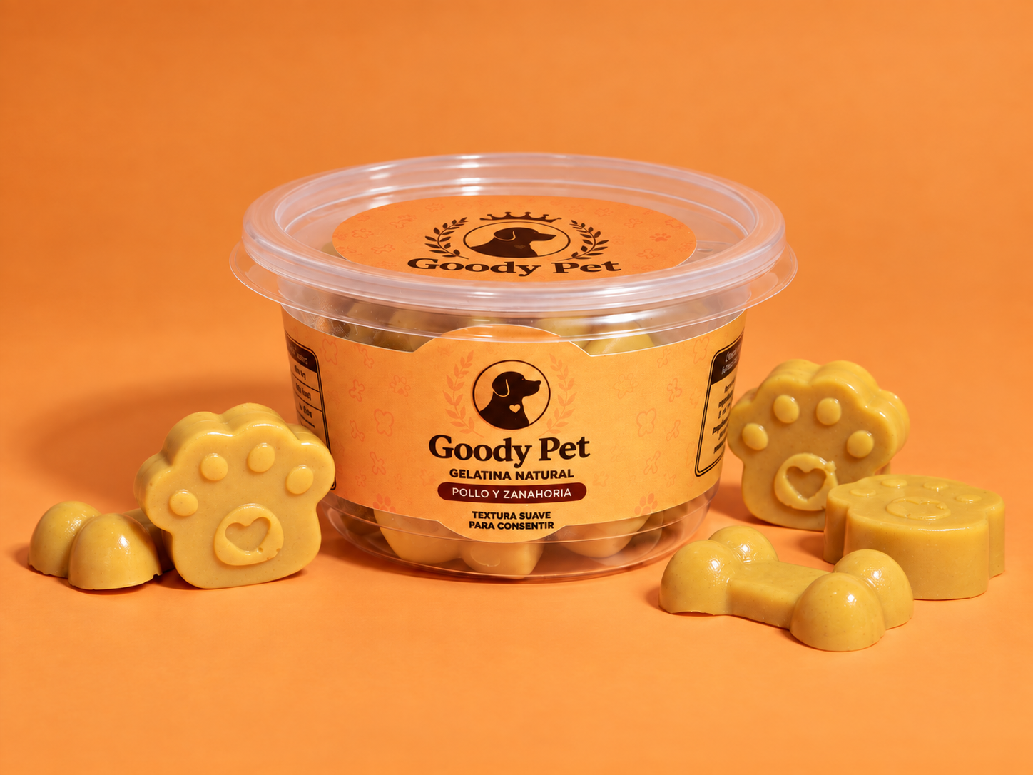 Gelatina Pollo Zanahoria (80 g)